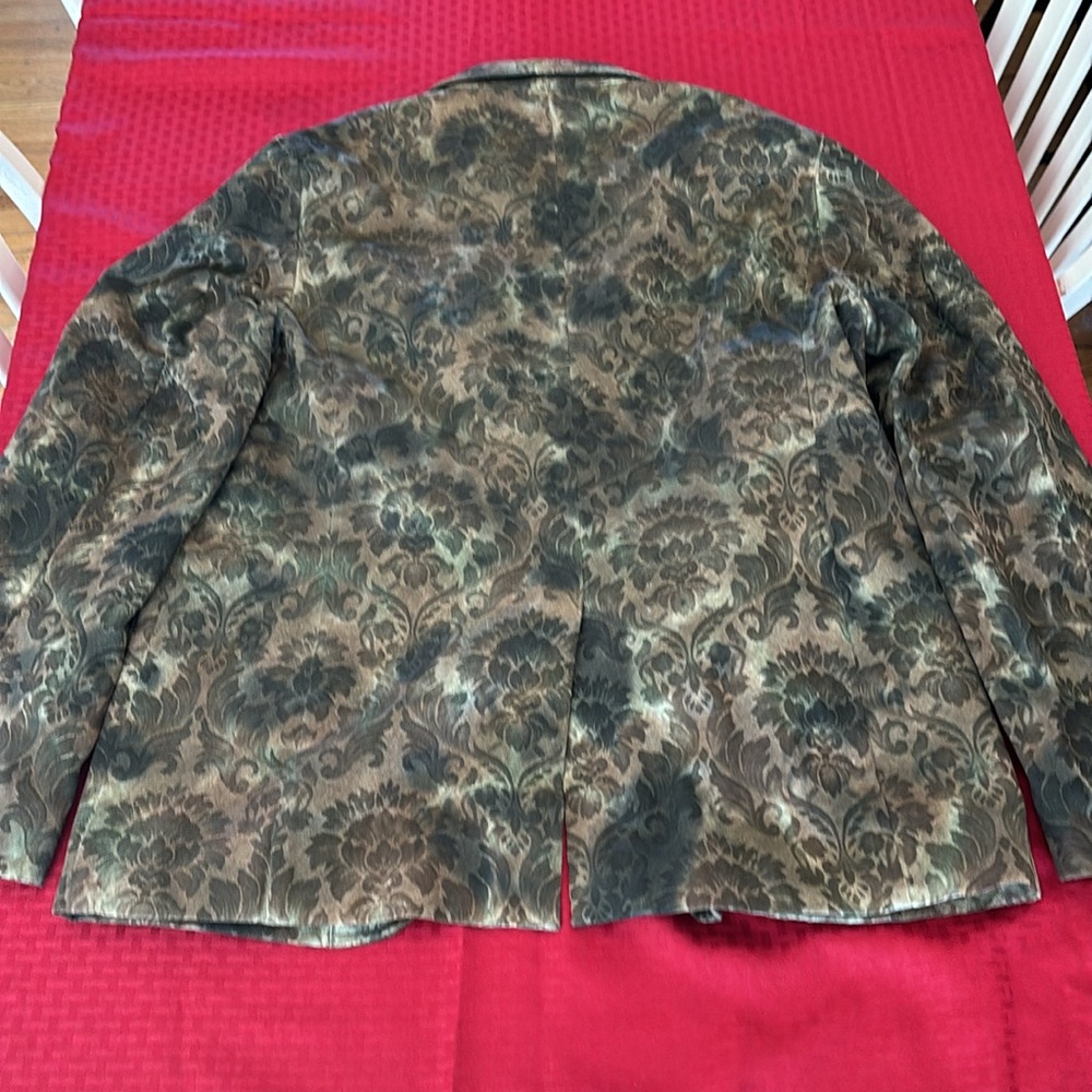 Triko Women’s Floral Tapestry Blazer Xxl View 5